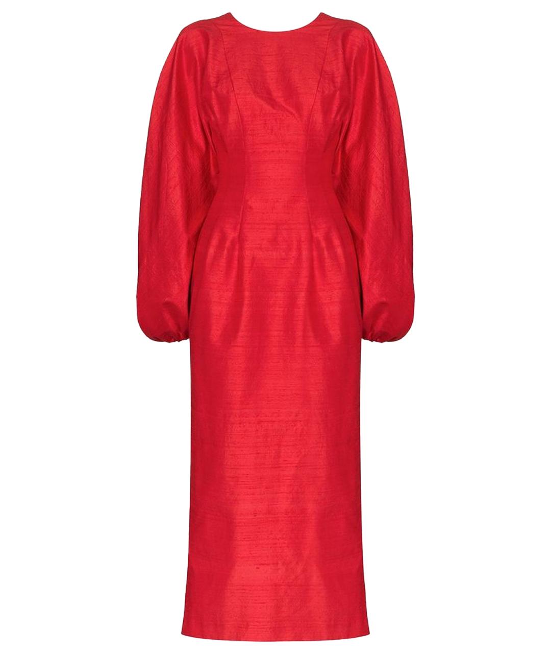 JIL SANDER Коралловое повседневное платье, фото 1