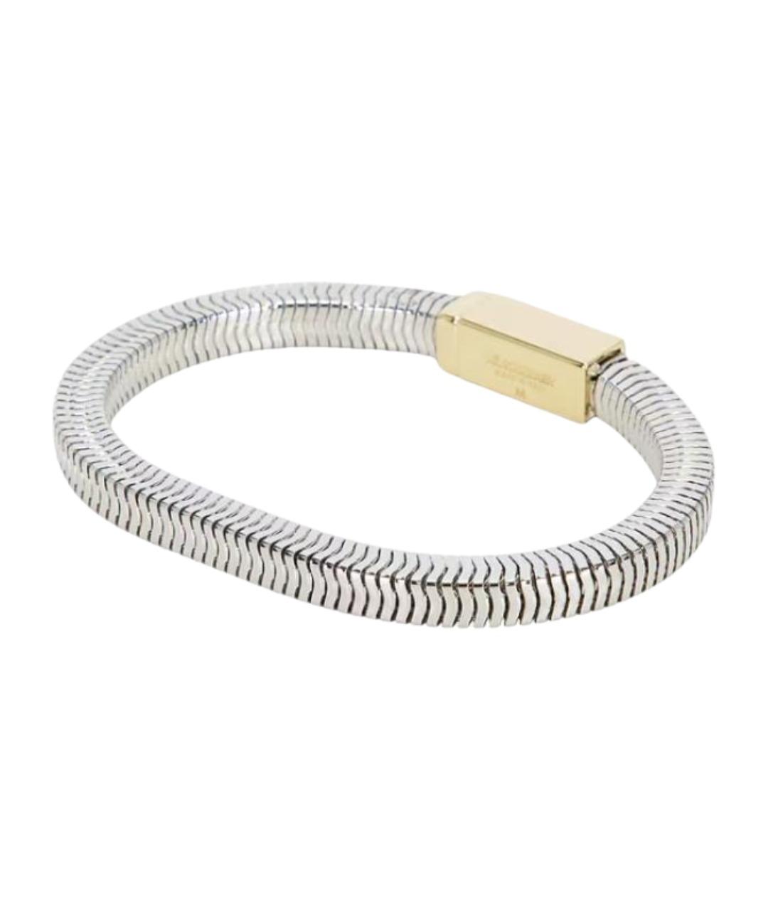 JIL SANDER Серебрянный латунный браслет, фото 1