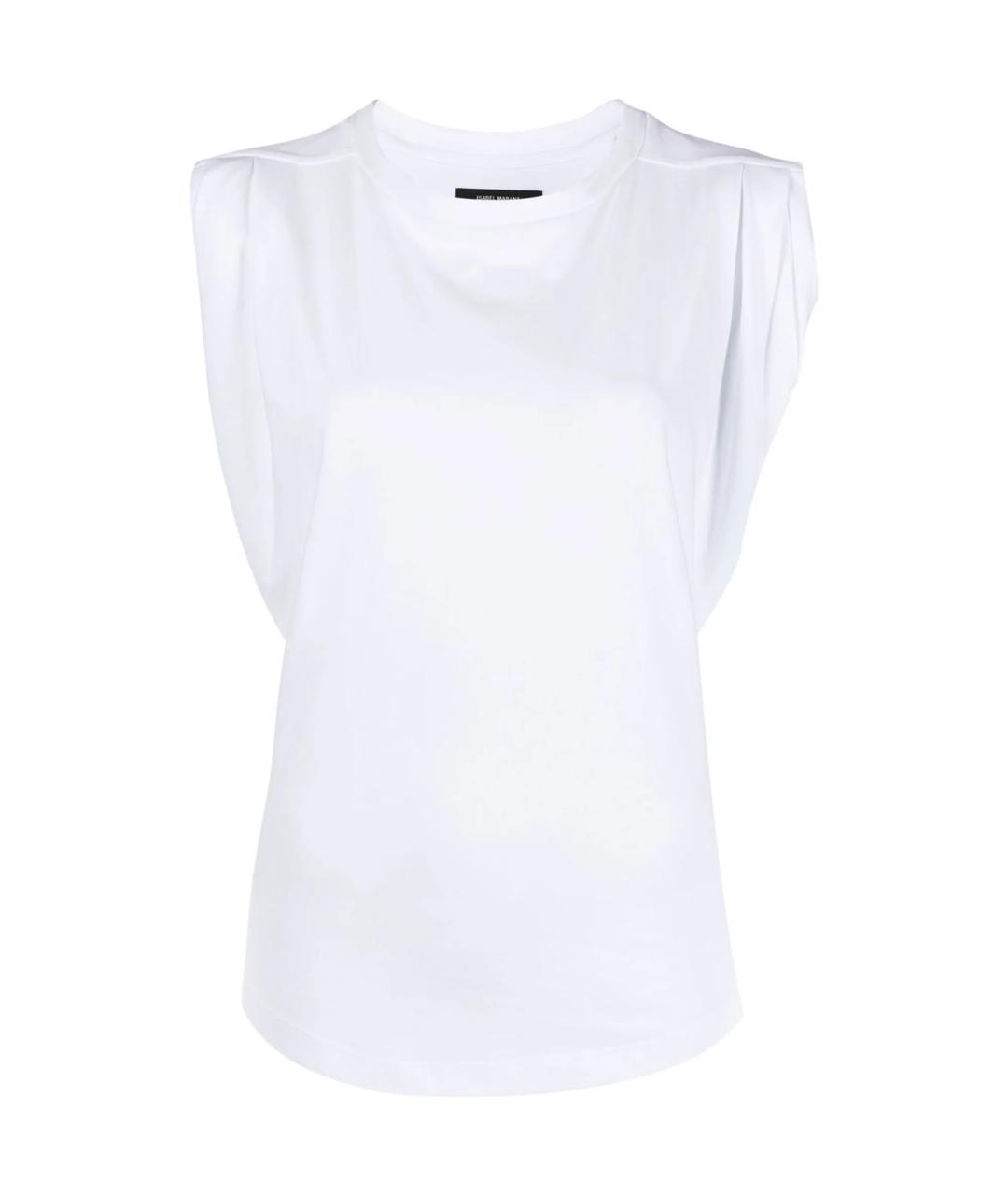 ISABEL MARANT Белая хлопковая майка, фото 1