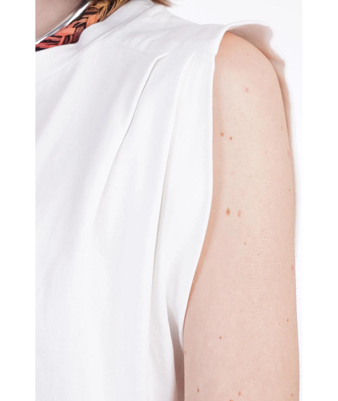 ISABEL MARANT Белая хлопковая майка, фото 4