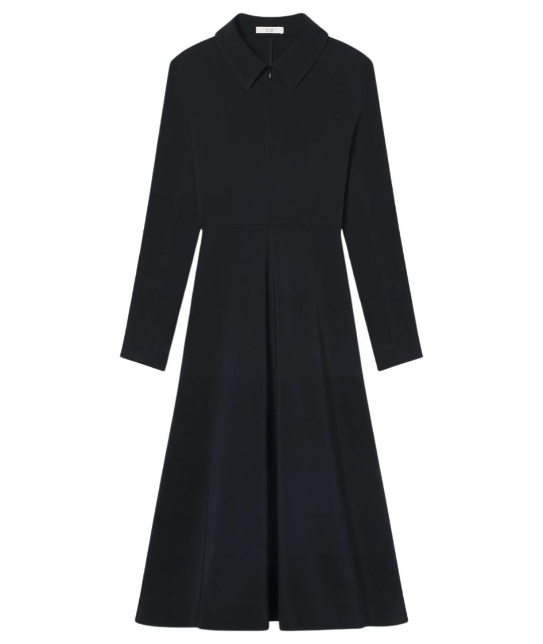 CO Черное вискозное повседневное платье, фото 1