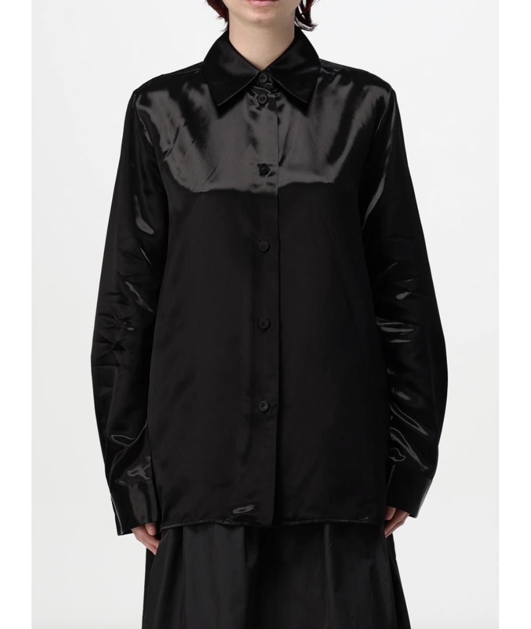 JIL SANDER Черная рубашка, фото 2