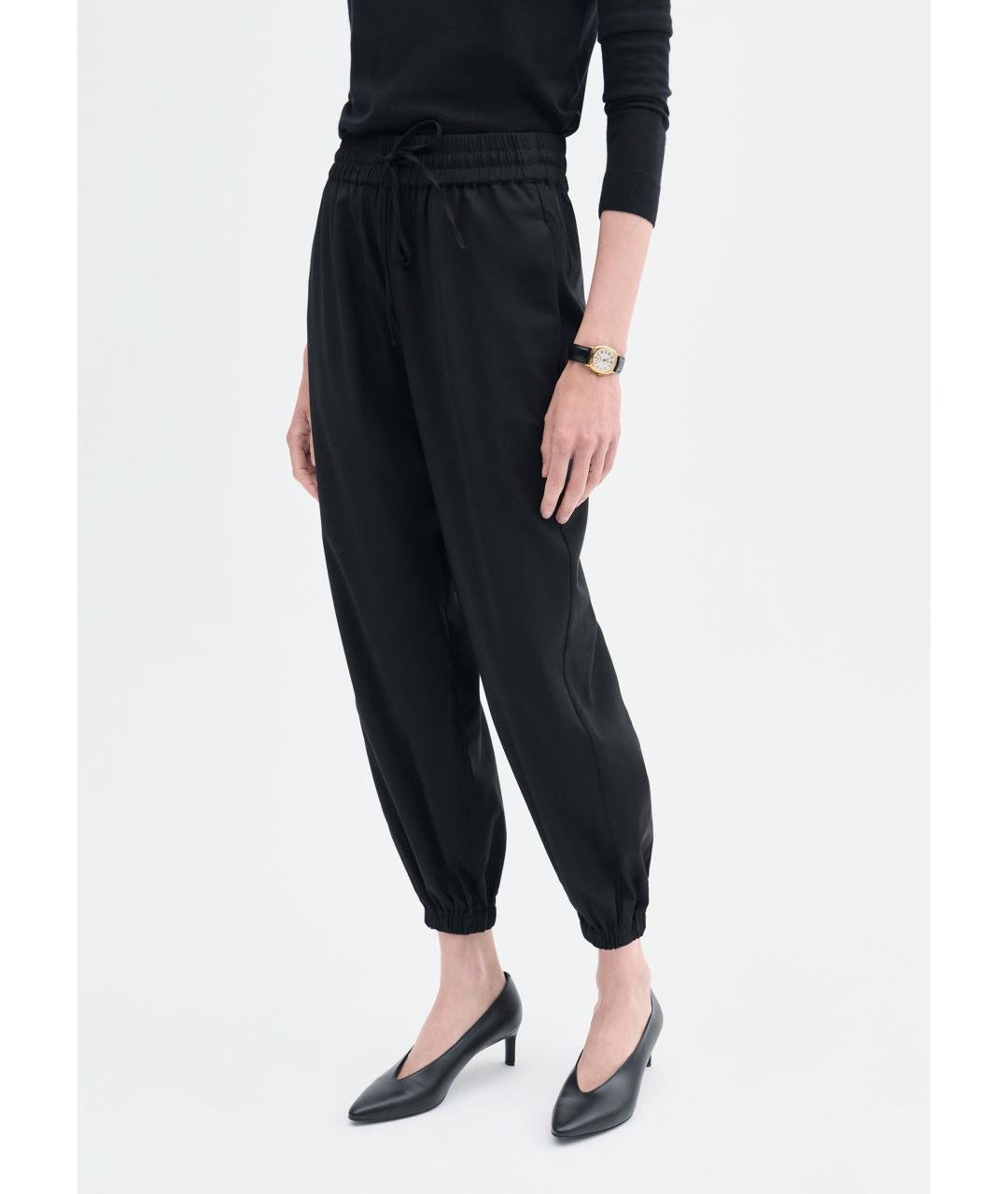 CO Черные прямые брюки, фото 3