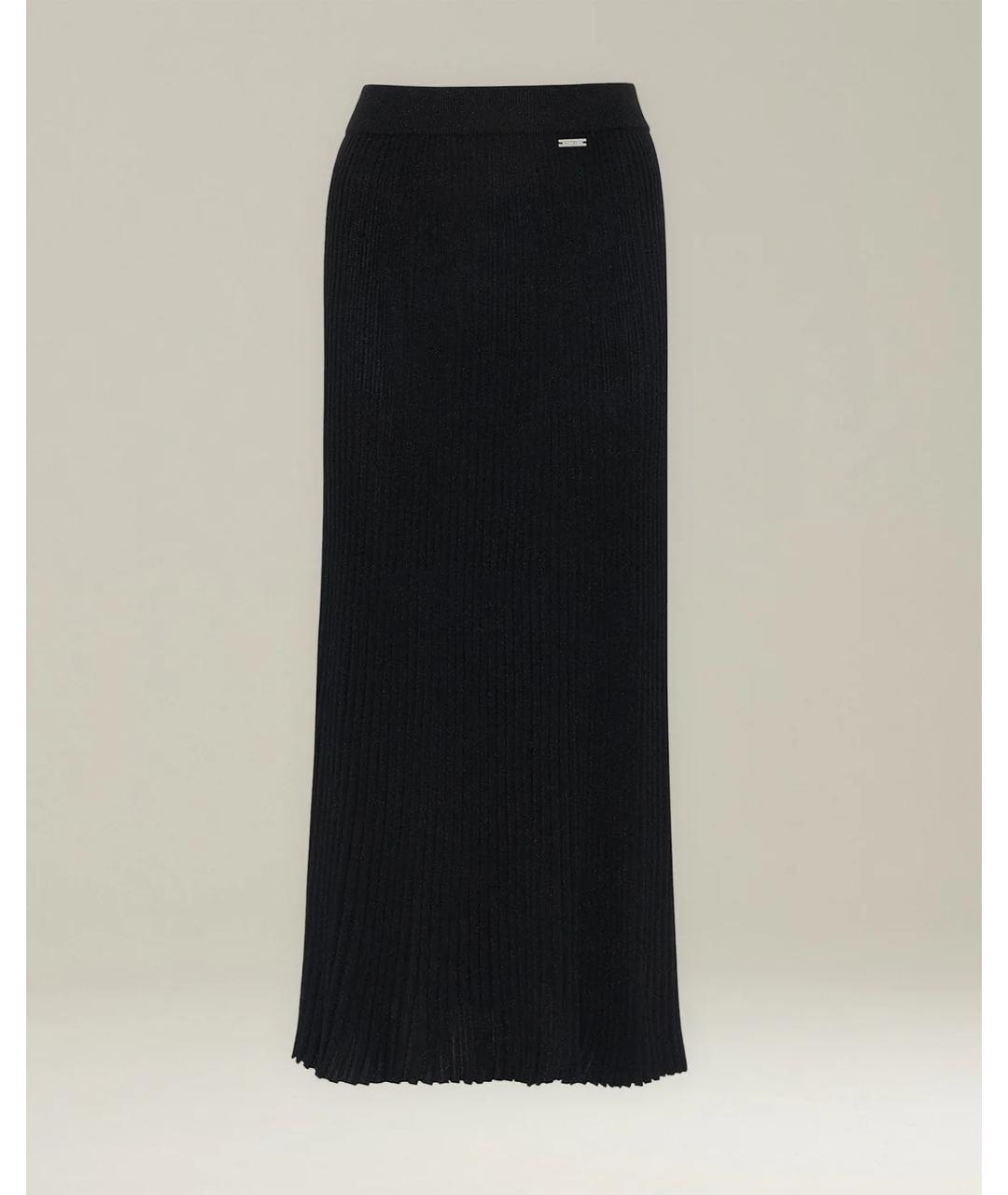 KITON Черная юбка макси, фото 6