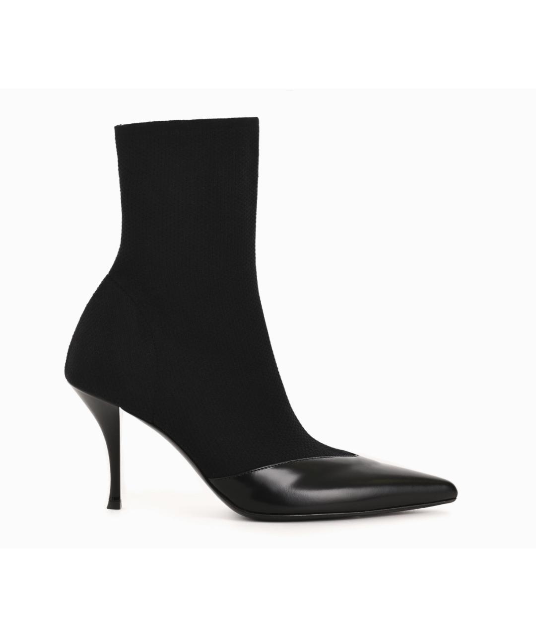 NEOUS Черные кожаные ботильоны, фото 5