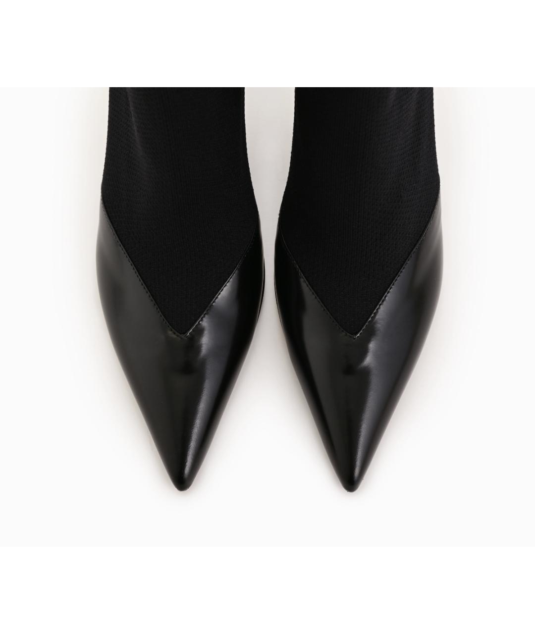 NEOUS Черные кожаные ботильоны, фото 4