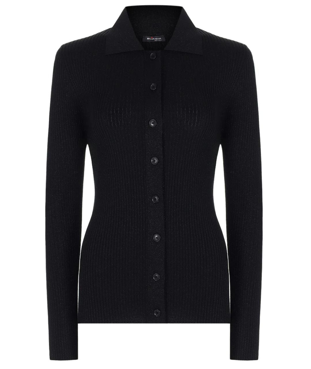 KITON Черный кардиган, фото 1
