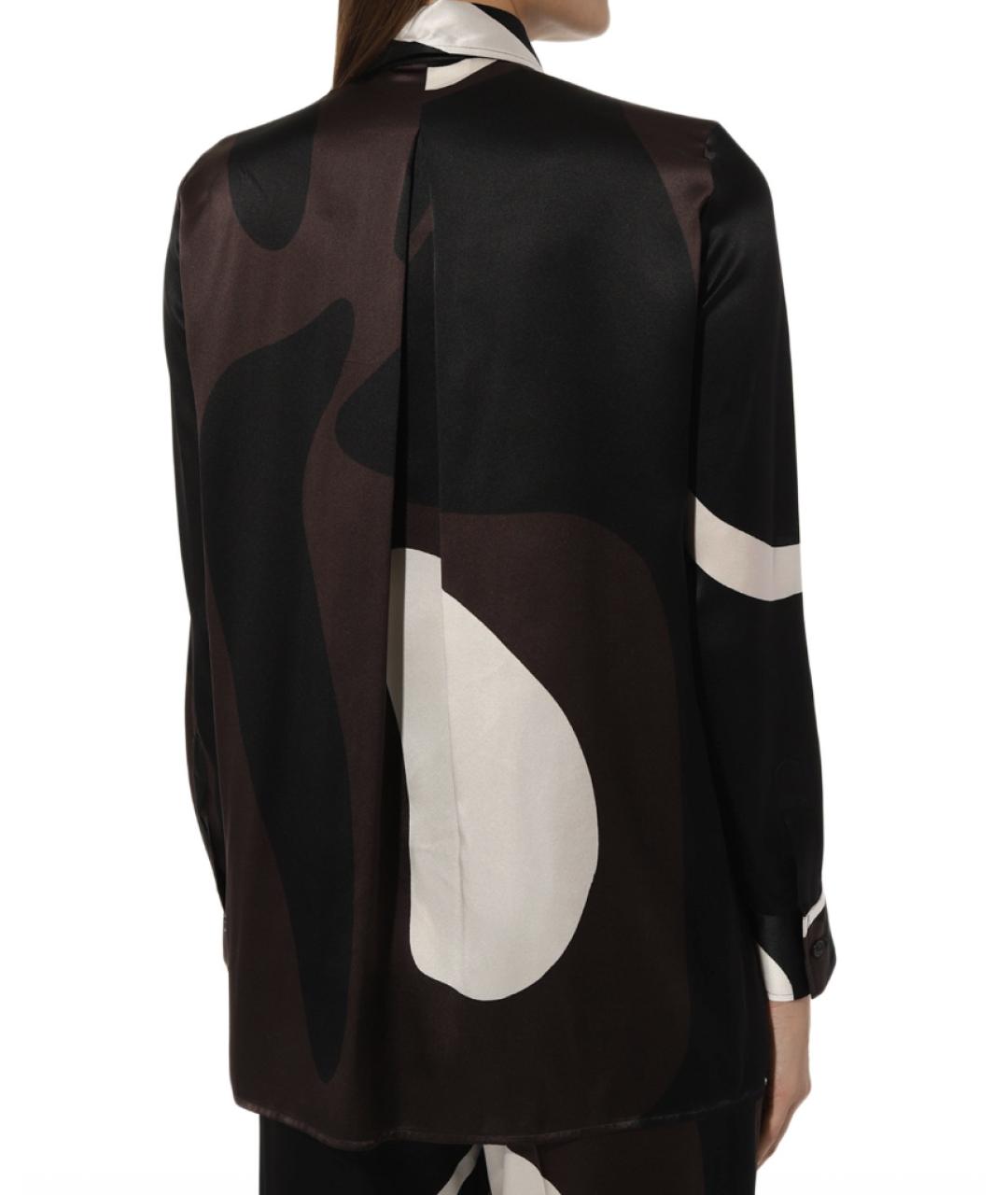 KITON Черная шелковая рубашка, фото 3