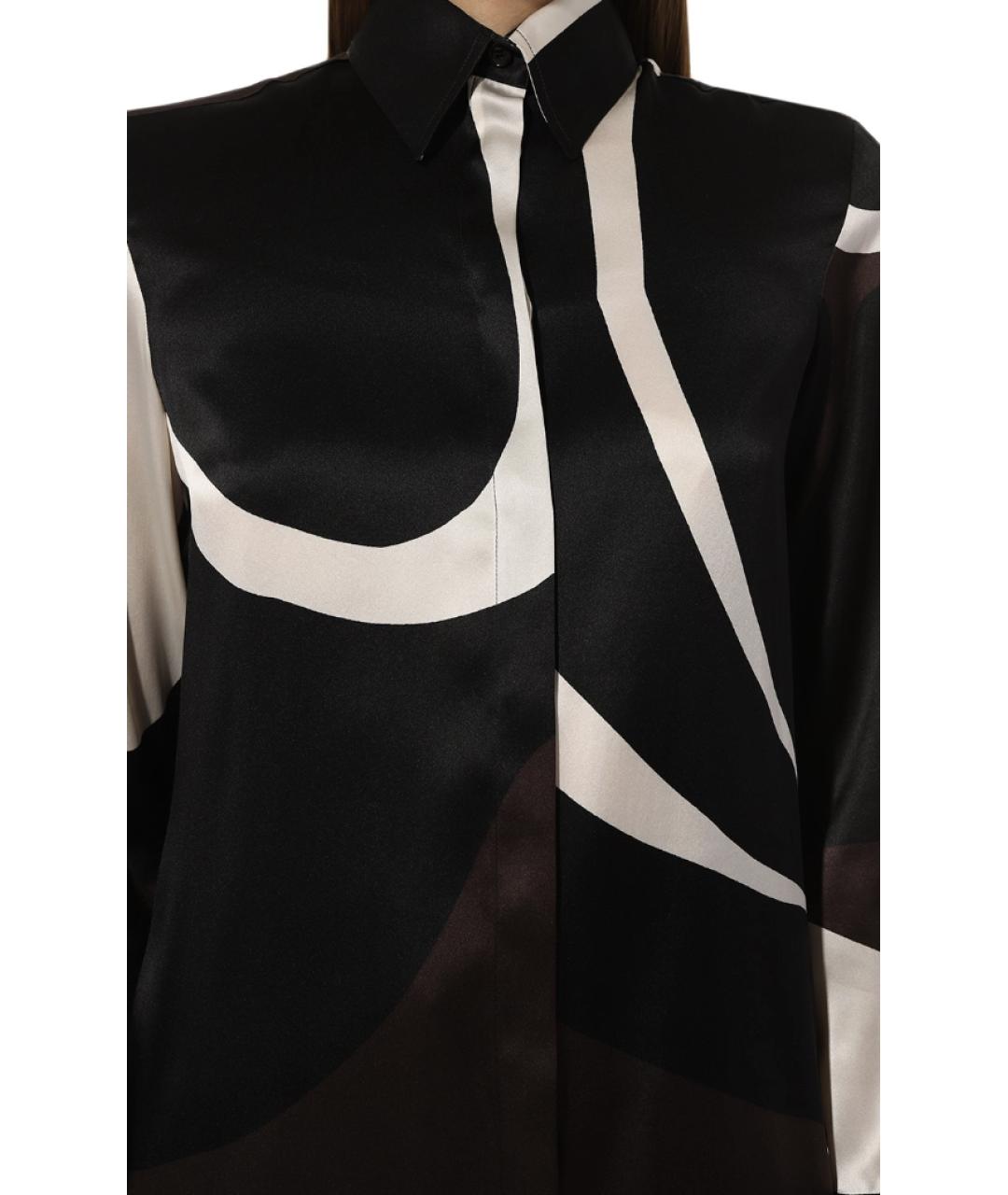 KITON Черная шелковая рубашка, фото 4