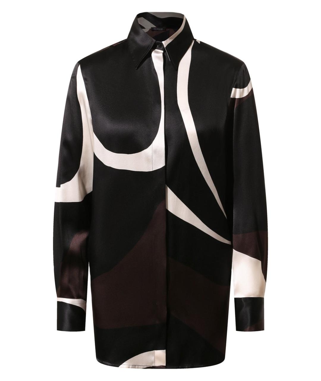 KITON Черная шелковая рубашка, фото 1