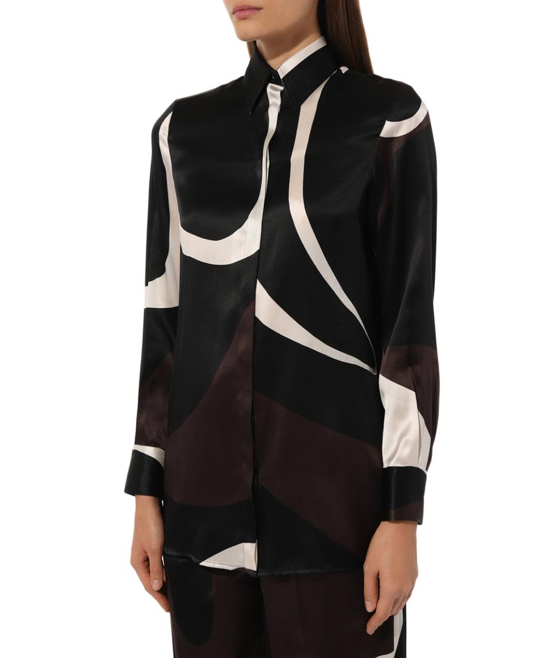 KITON Черная шелковая рубашка, фото 2