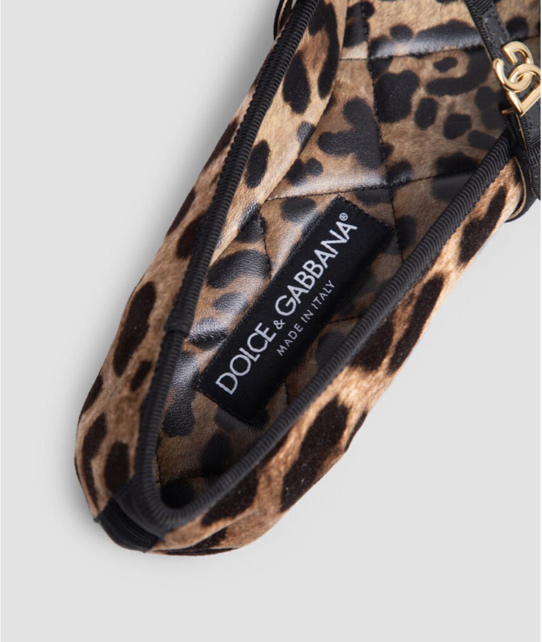 DOLCE&GABBANA Мульти балетки, фото 4