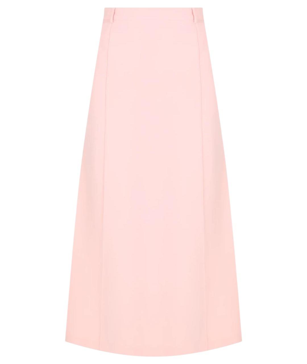 KITON Розовая юбка макси, фото 1
