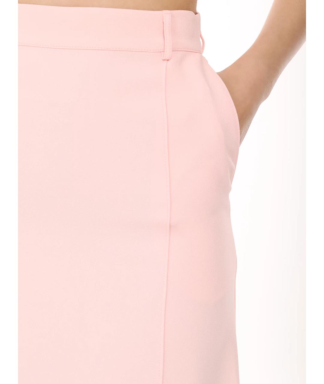 KITON Розовая юбка макси, фото 5