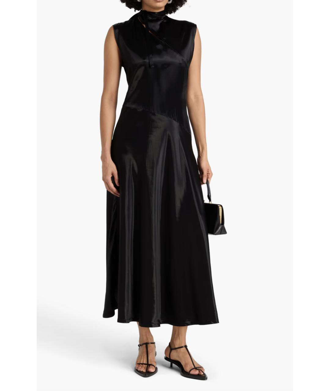 JIL SANDER Черное повседневное платье, фото 3