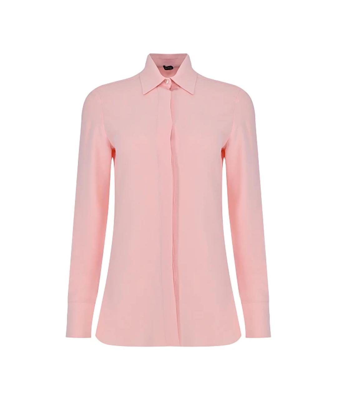 KITON Розовая рубашка, фото 5