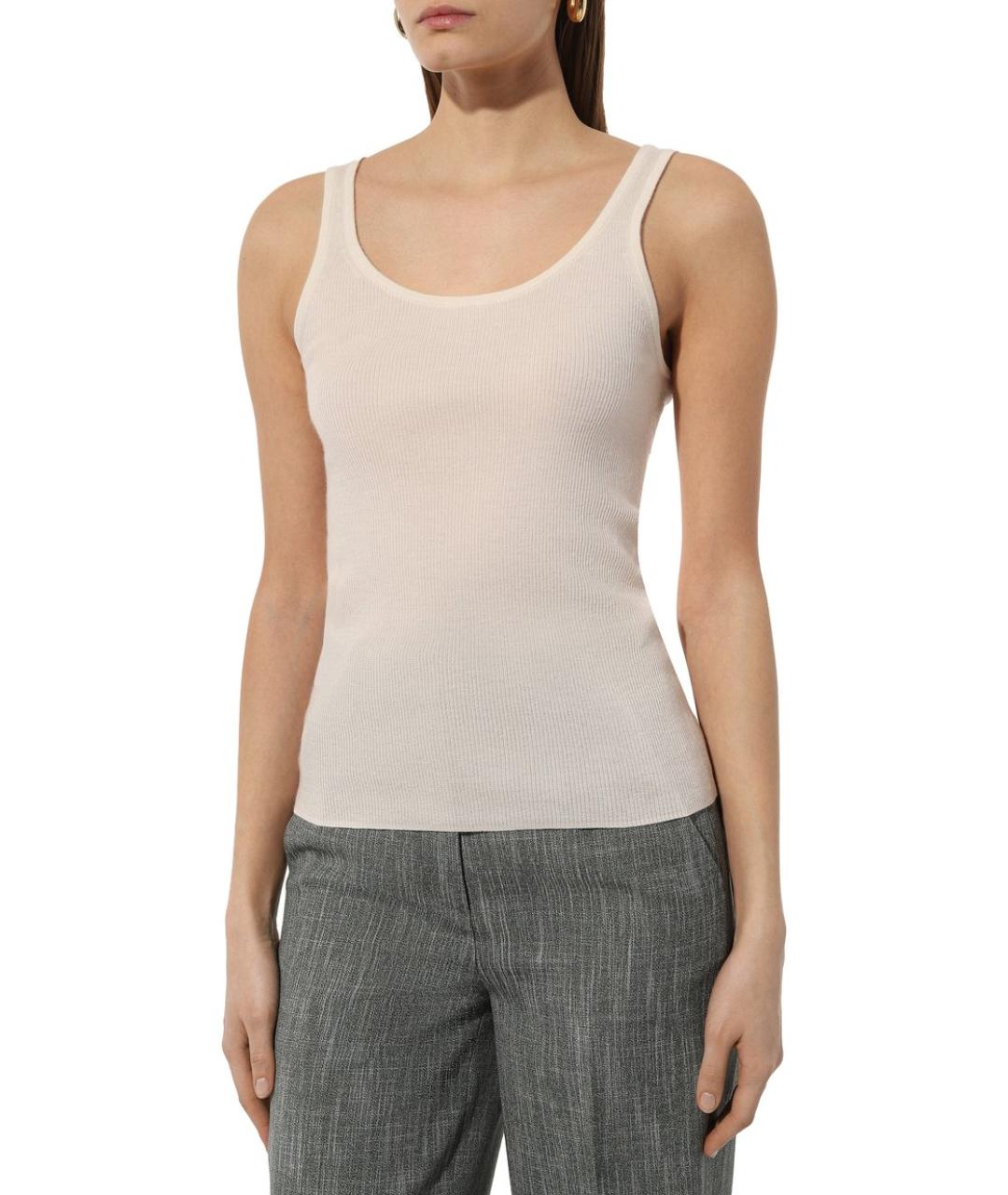 CO Белая кашемировая майка, фото 2