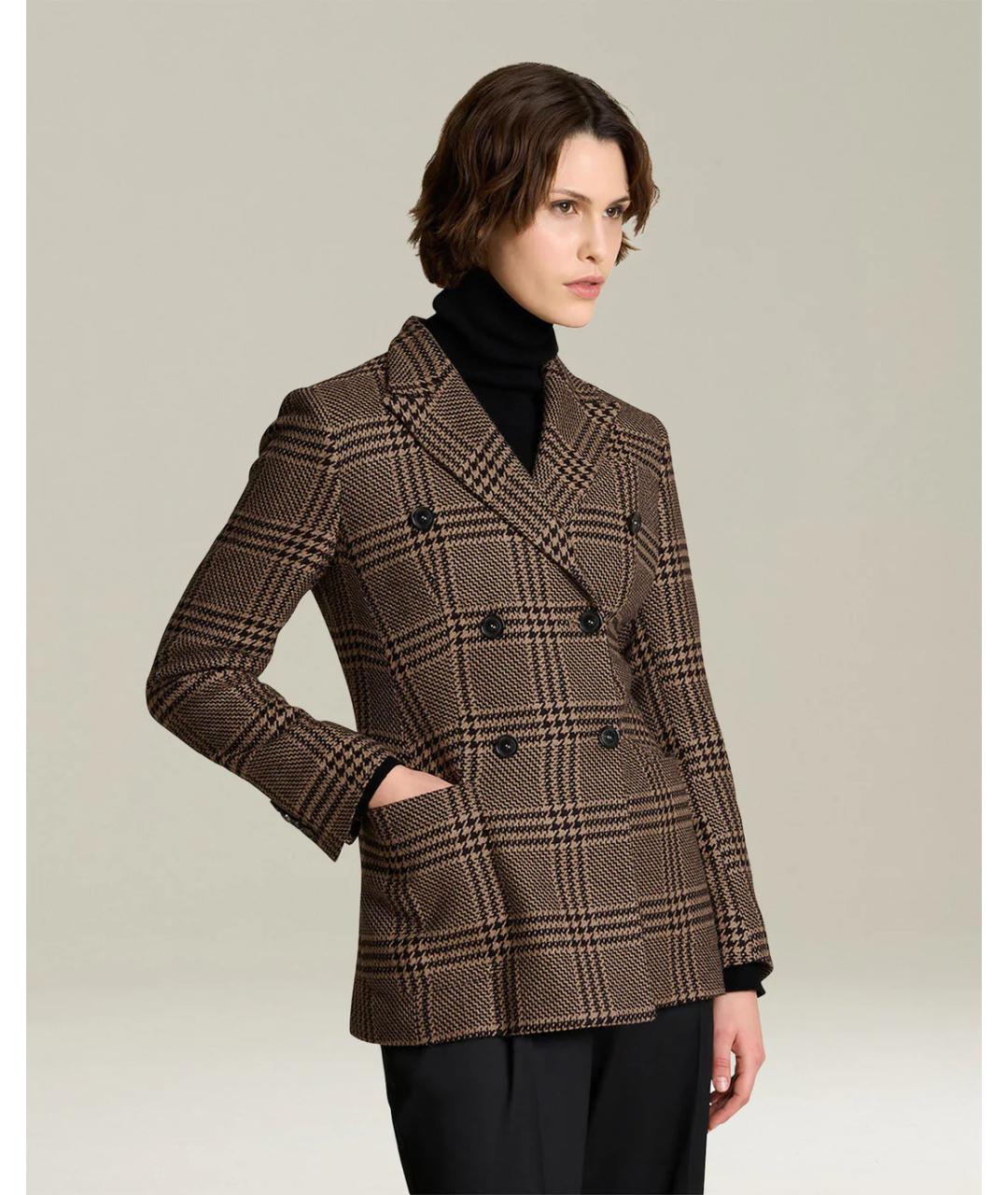 KITON Коричневый жакет/пиджак, фото 2