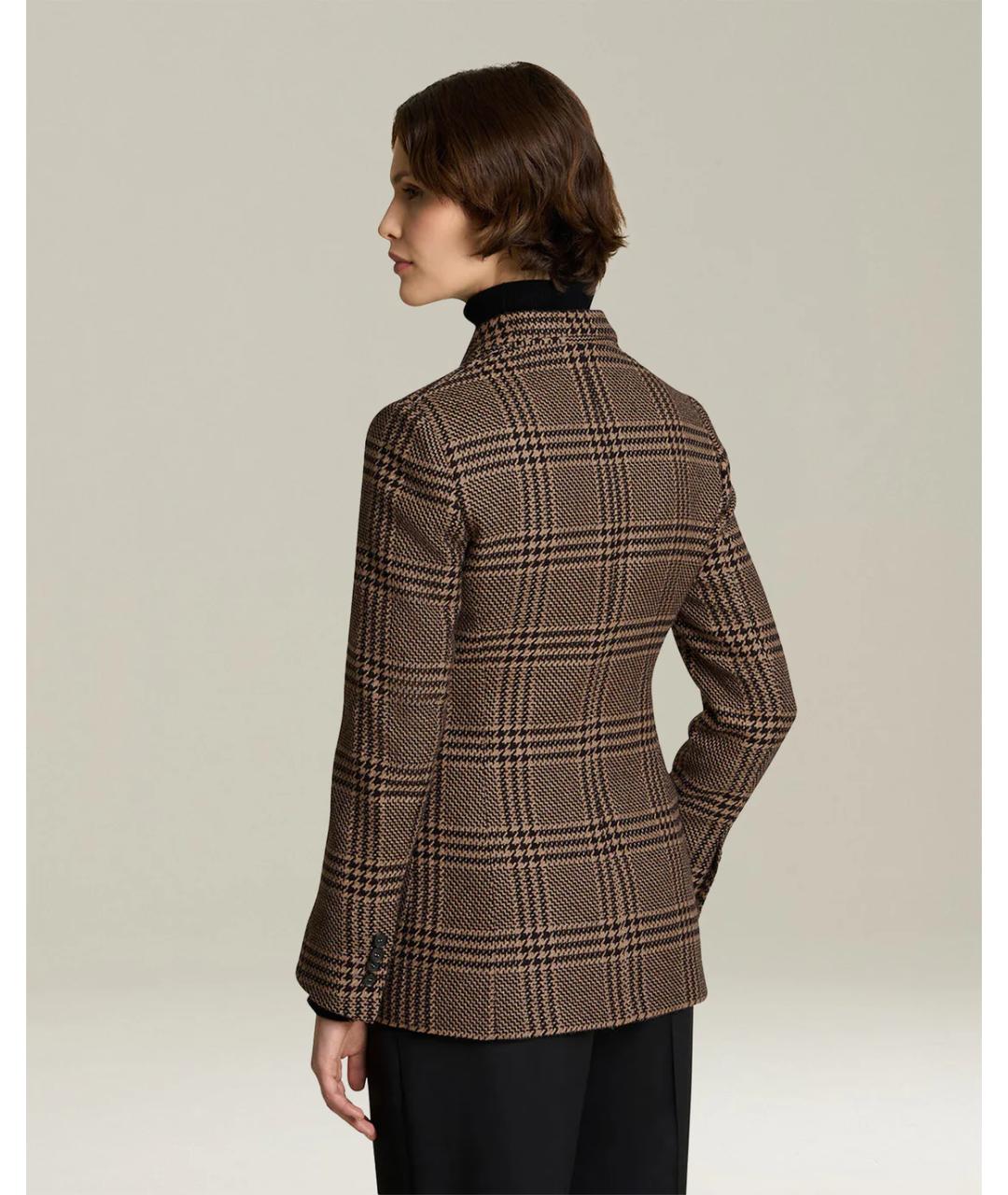 KITON Коричневый жакет/пиджак, фото 3