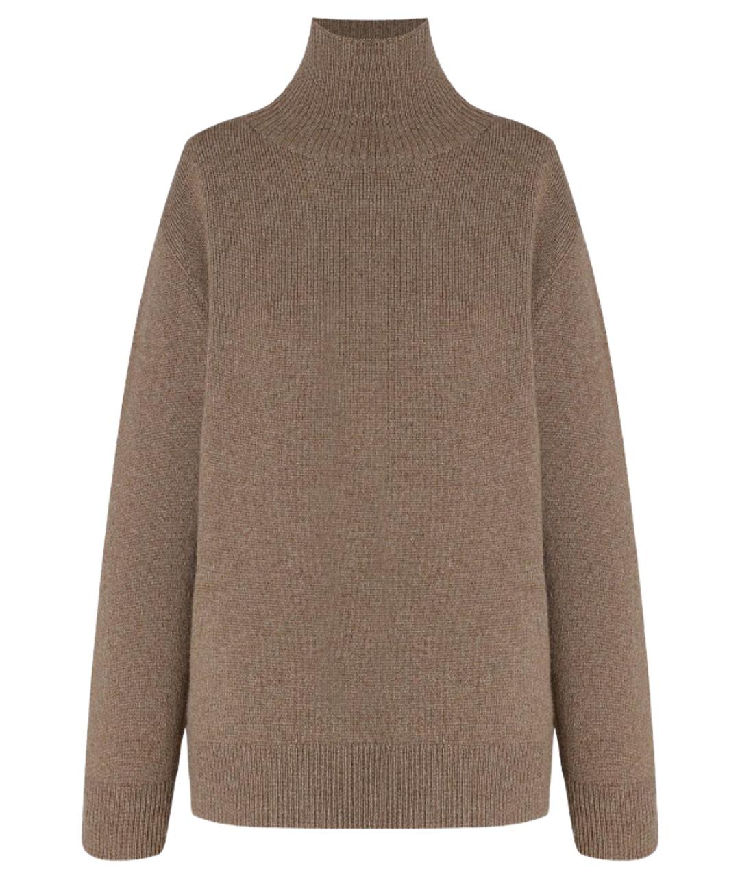 THE ROW Бежевый кашемировый джемпер / свитер, фото 1