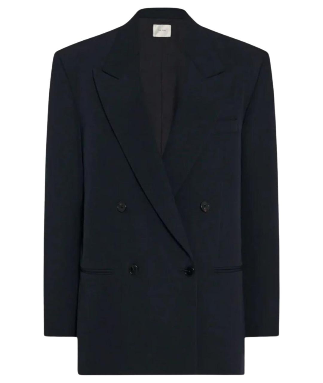 THE ROW Черный шерстяной жакет/пиджак, фото 1