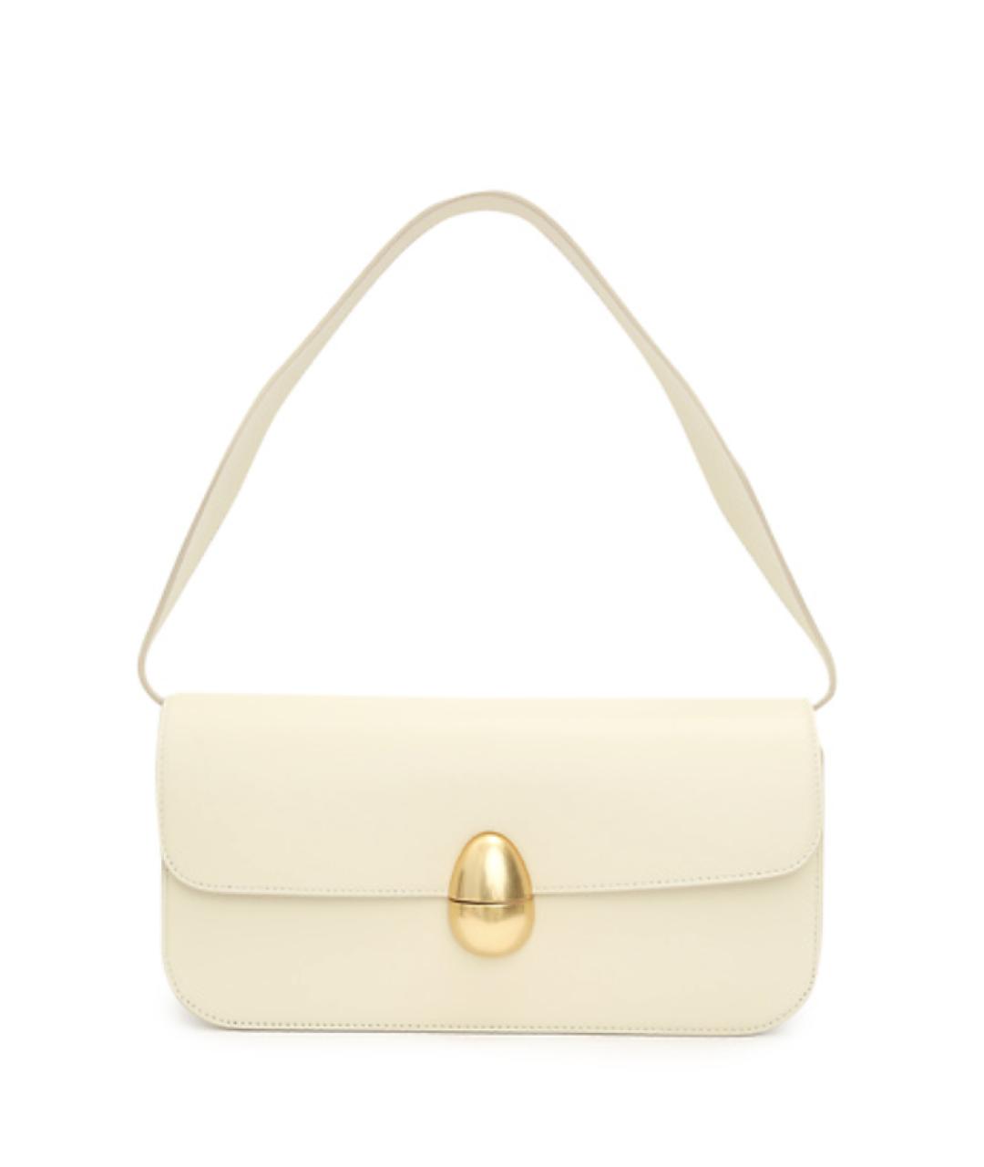 NEOUS Белая кожаная сумка через плечо, фото 1