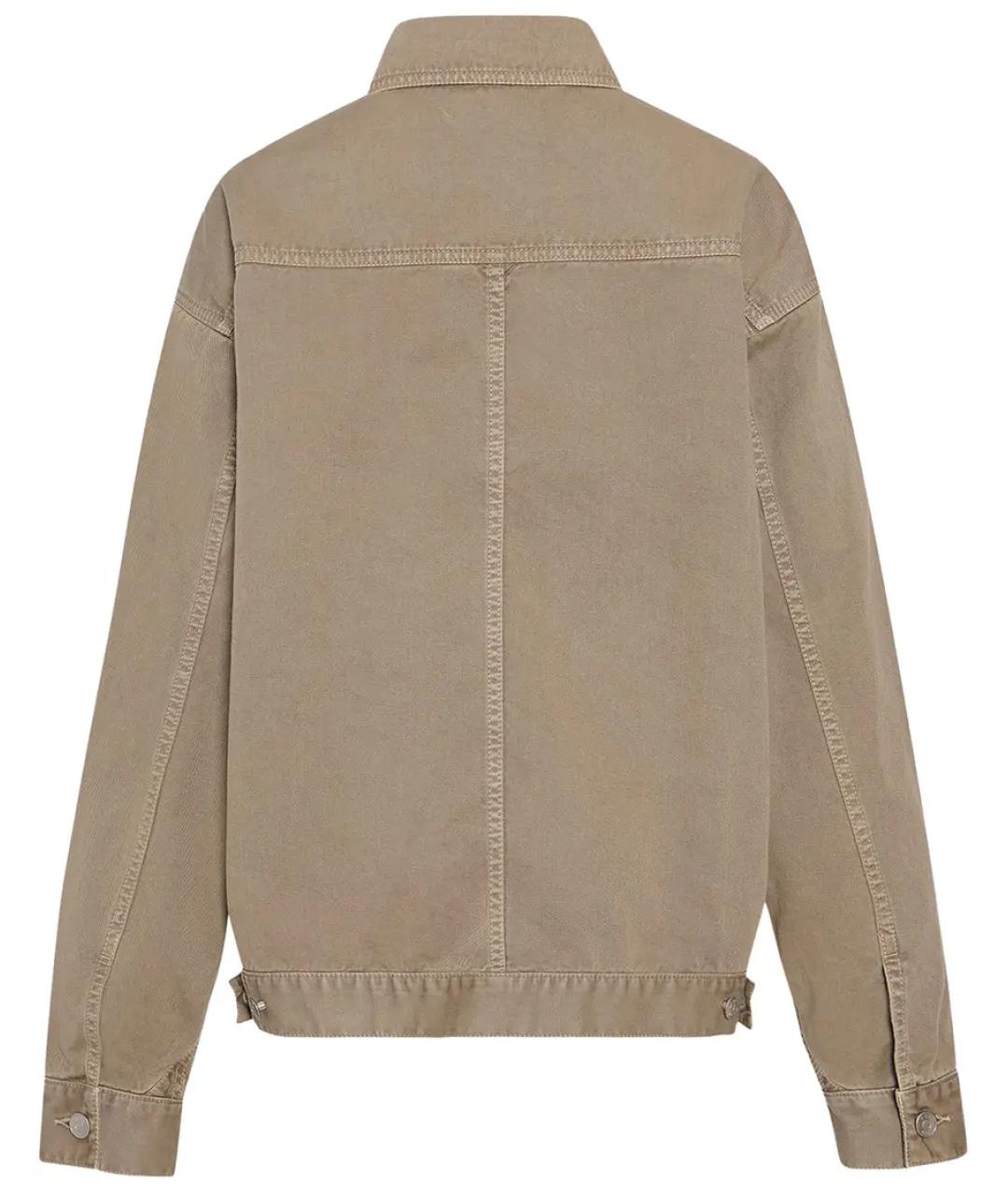 THE ROW Бежевая деним куртка, фото 2