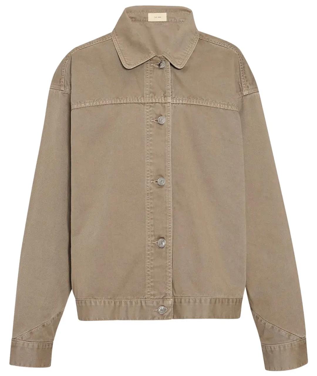 THE ROW Бежевая деним куртка, фото 1