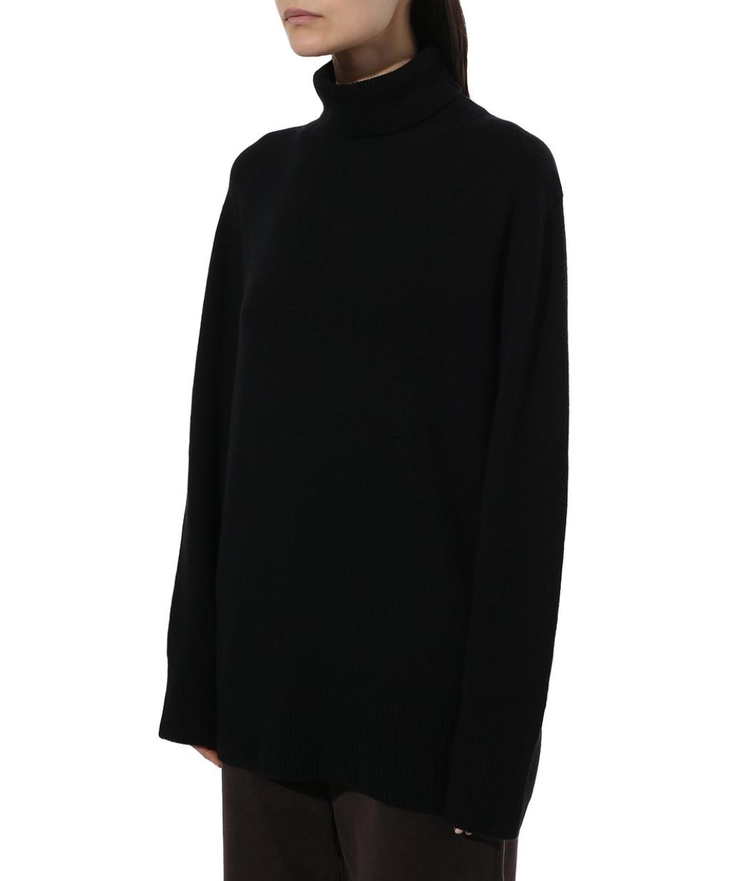 THE ROW Черный шерстяной джемпер / свитер, фото 3