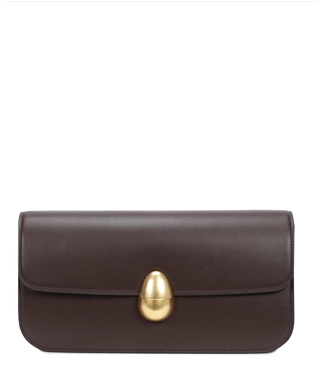 NEOUS Коричневая кожаная сумка через плечо, фото 1