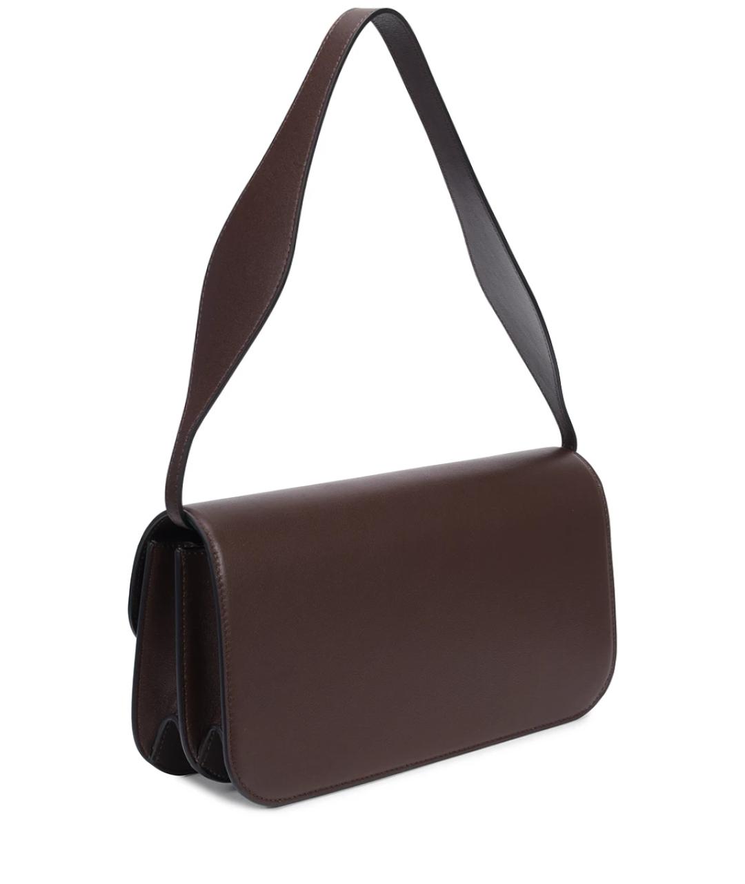 NEOUS Коричневая кожаная сумка через плечо, фото 2