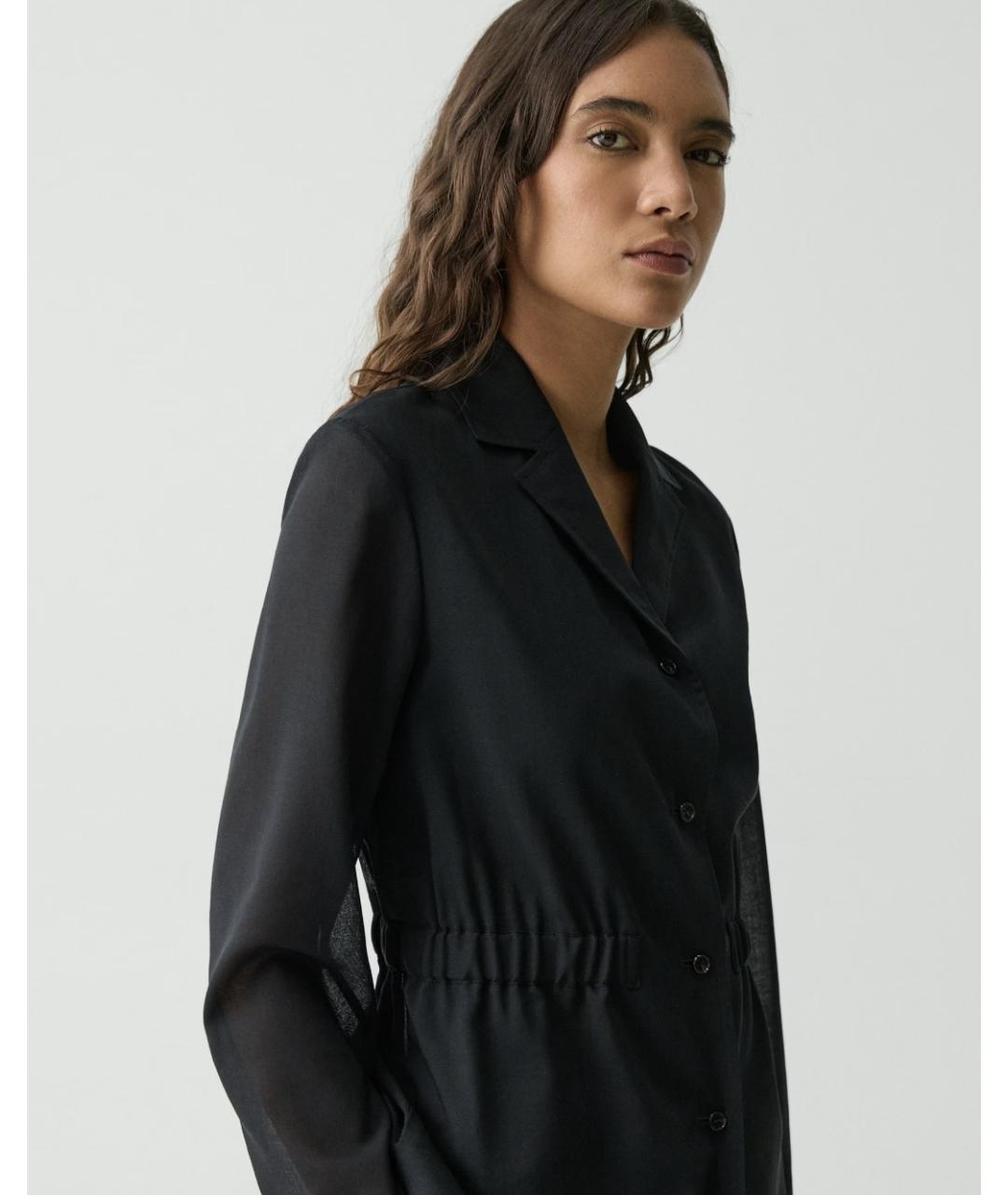 THEORY Черный шерстяной жакет/пиджак, фото 3