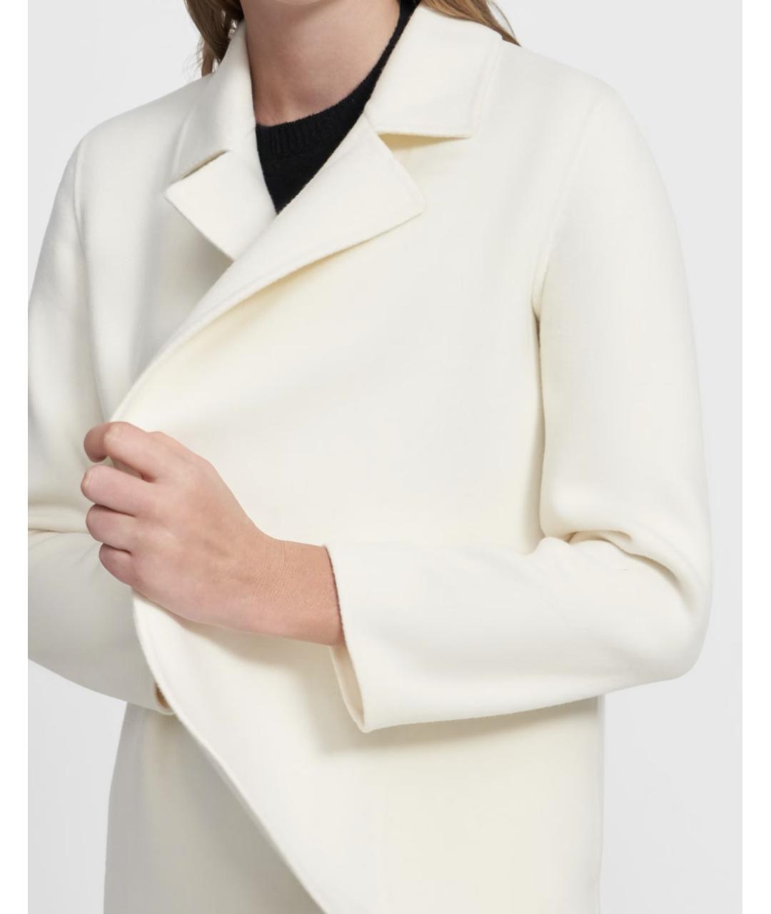 THEORY Белое кашемировое пальто, фото 4