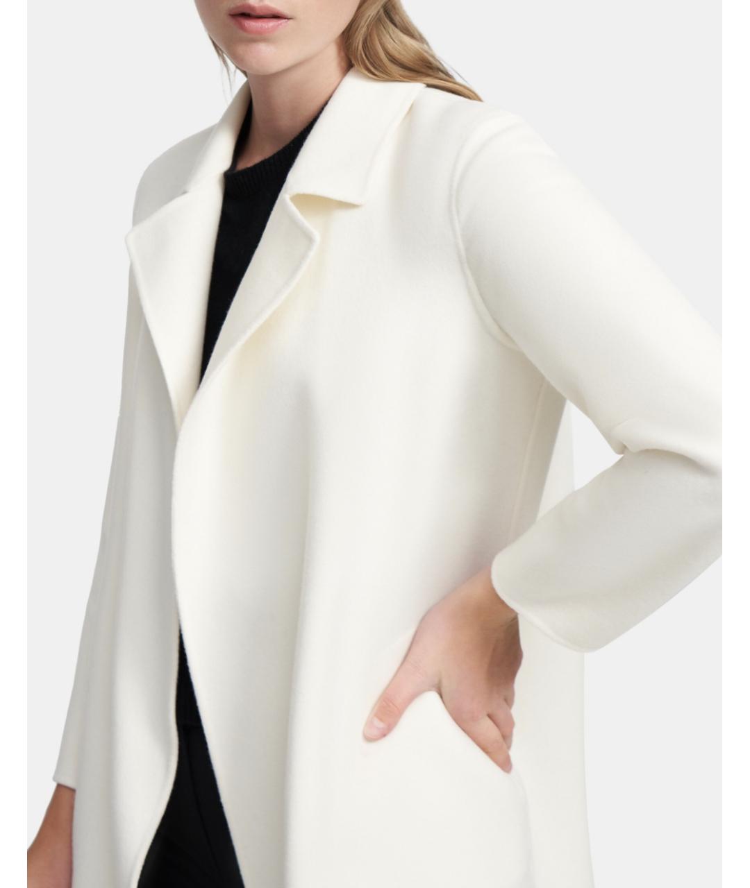 THEORY Белое кашемировое пальто, фото 5