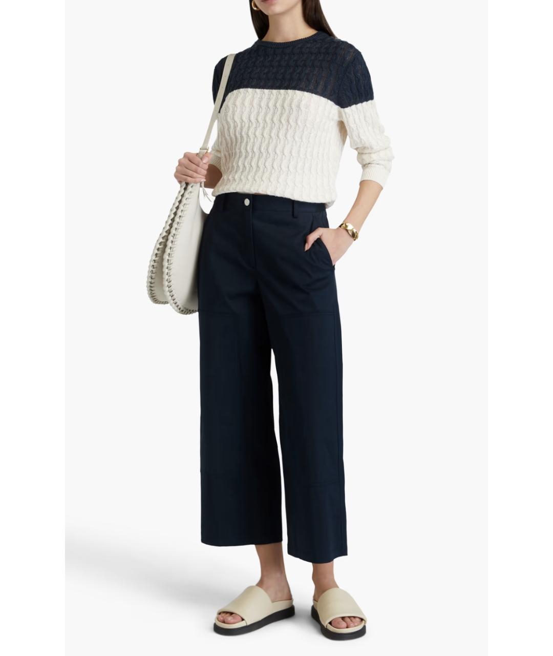 THEORY Темно-синие кюлоты, фото 2