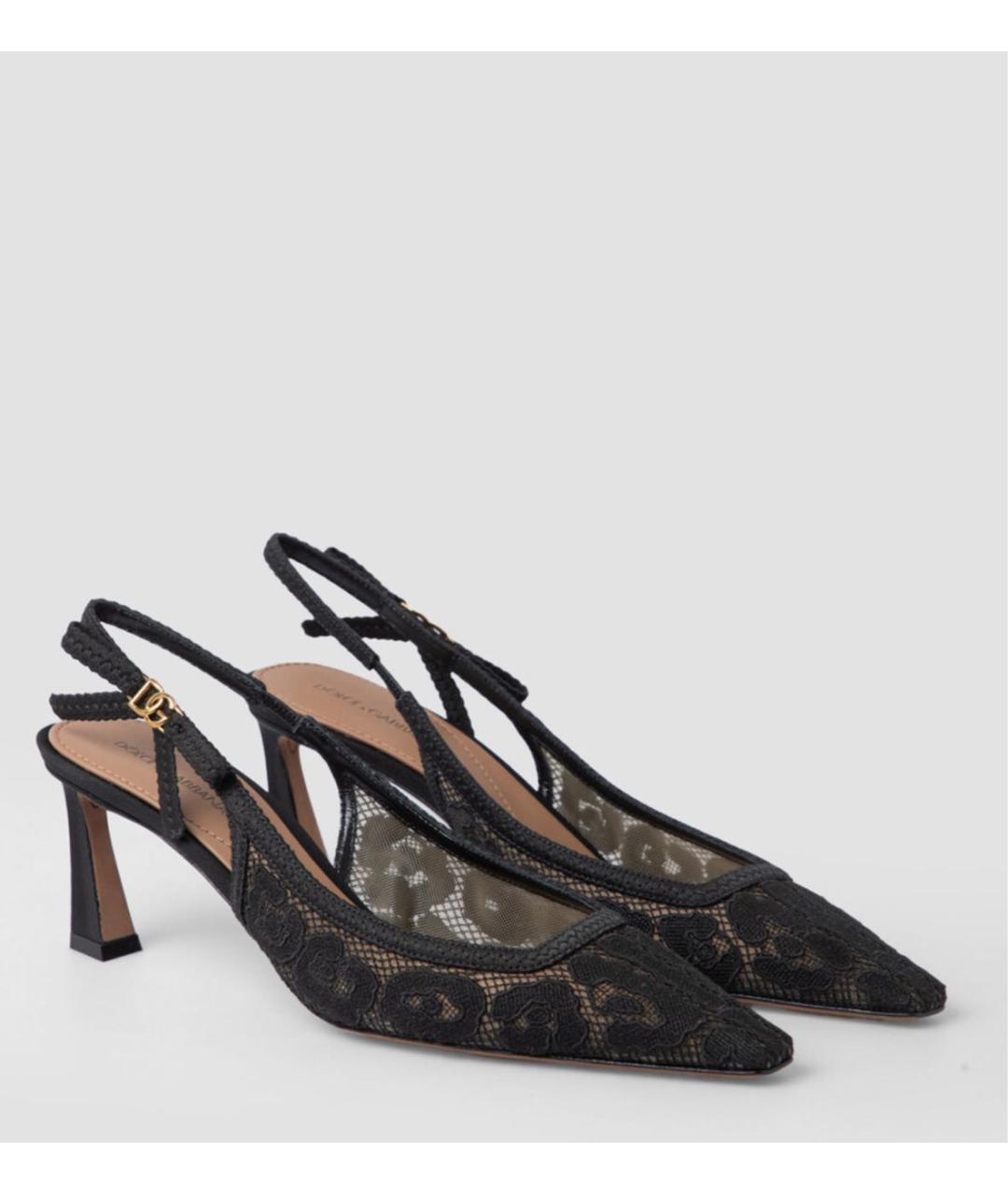 DOLCE&GABBANA Черные туфли, фото 2