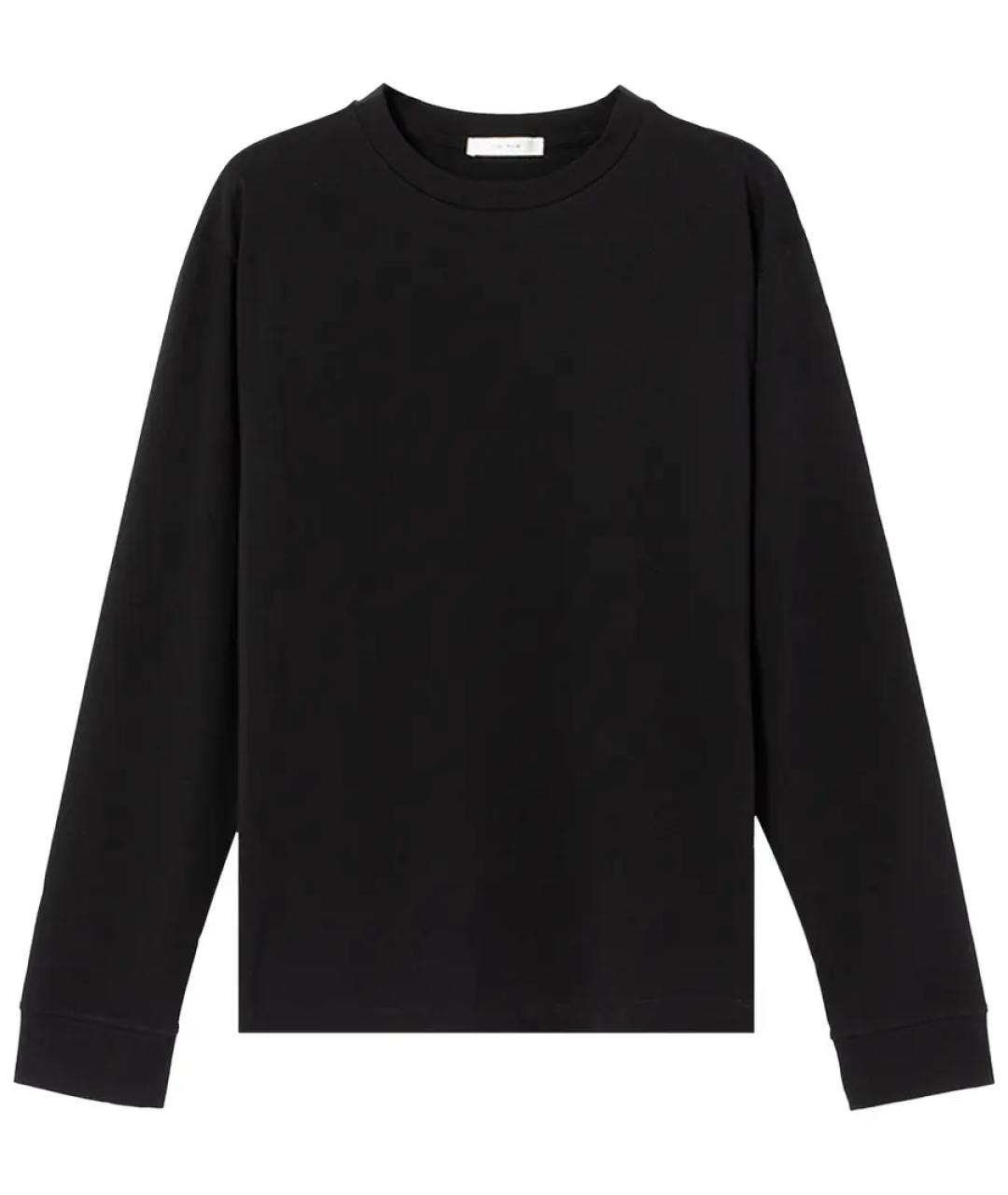 THE ROW Черный хлопковый джемпер / свитер, фото 1