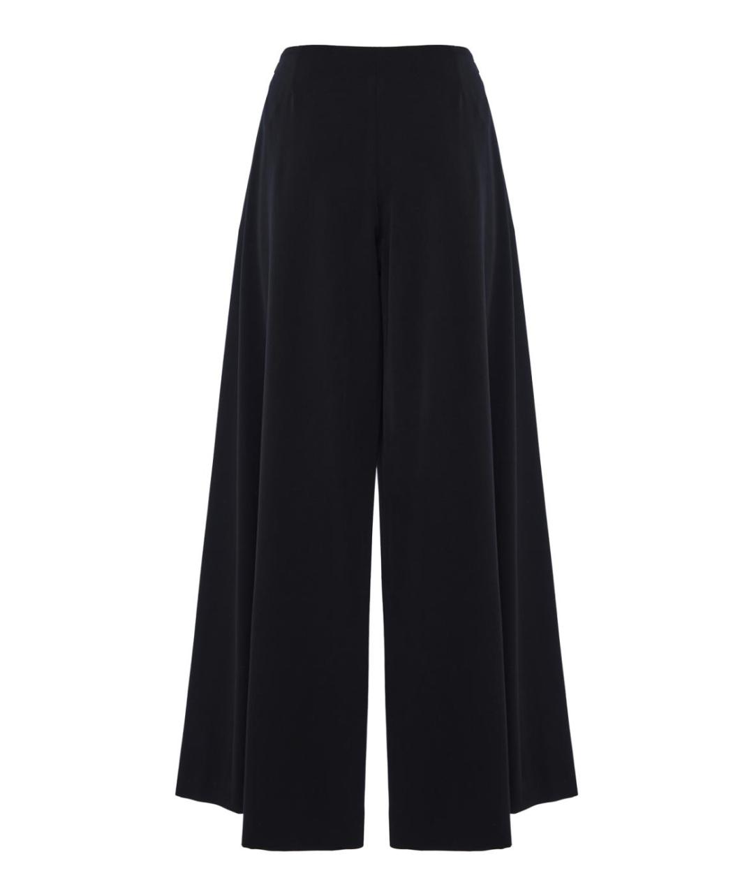 THE ROW Черные шерстяные брюки широкие, фото 2