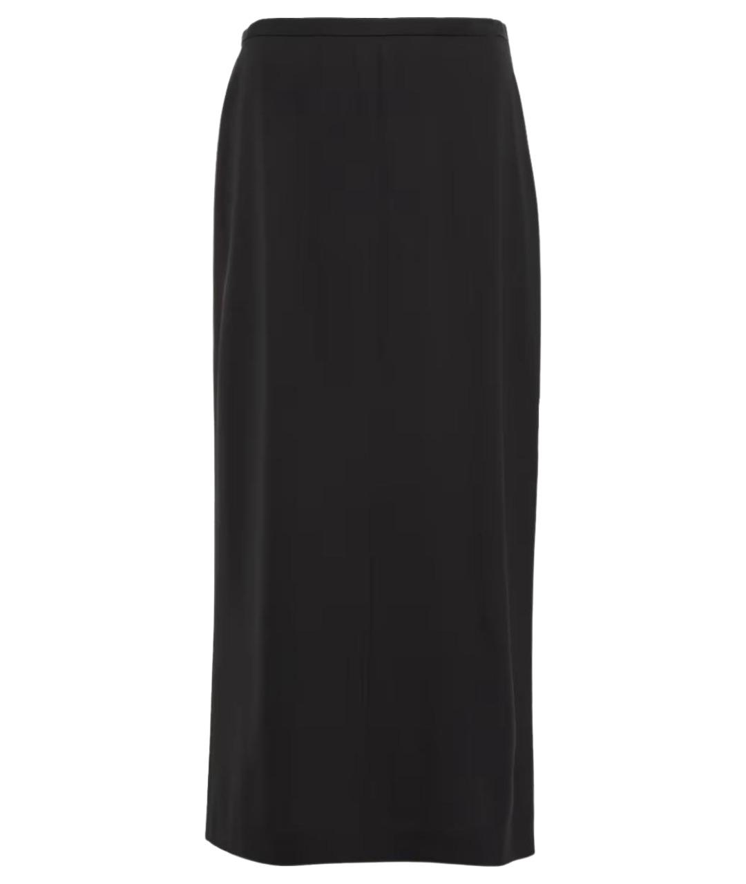 THE ROW Черная шерстяная юбка миди, фото 1