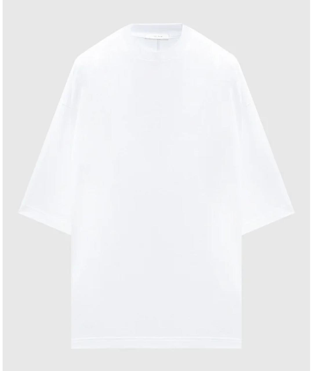 THE ROW Белая хлопковая футболка, фото 5