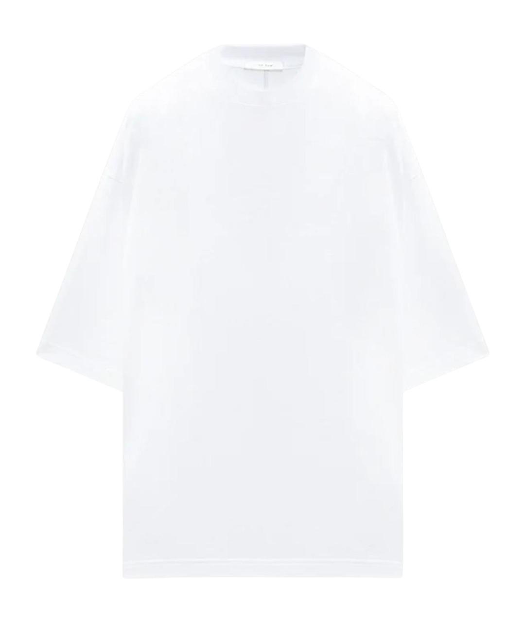 THE ROW Белая хлопковая футболка, фото 1