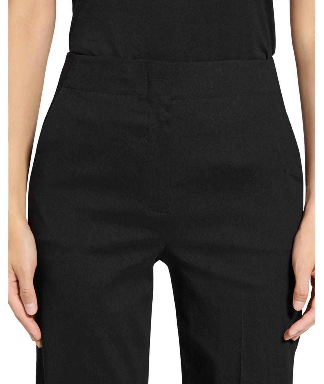 THEORY Черные льняные кюлоты, фото 2