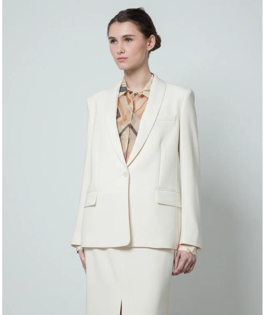 THEORY Белый жакет/пиджак, фото 3