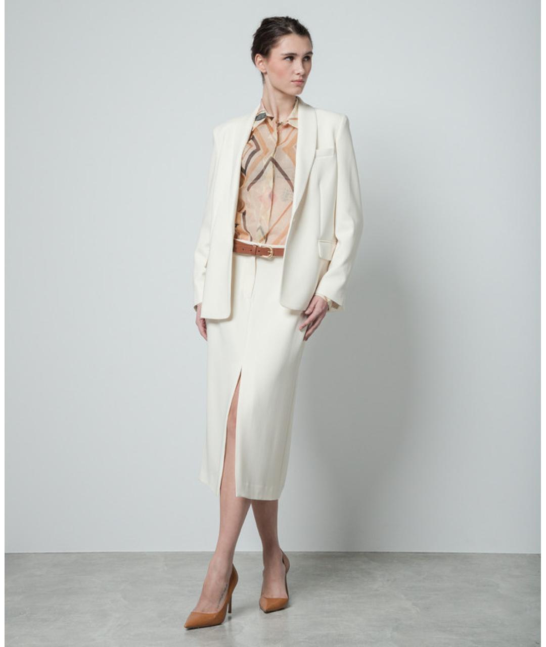 THEORY Белый жакет/пиджак, фото 2