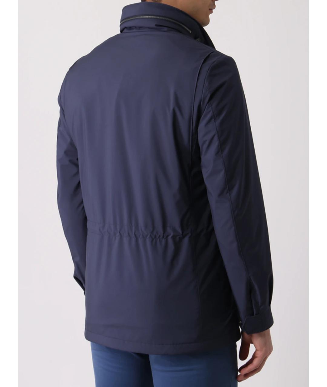 LORO PIANA Темно-синяя кашемировая куртка, фото 2