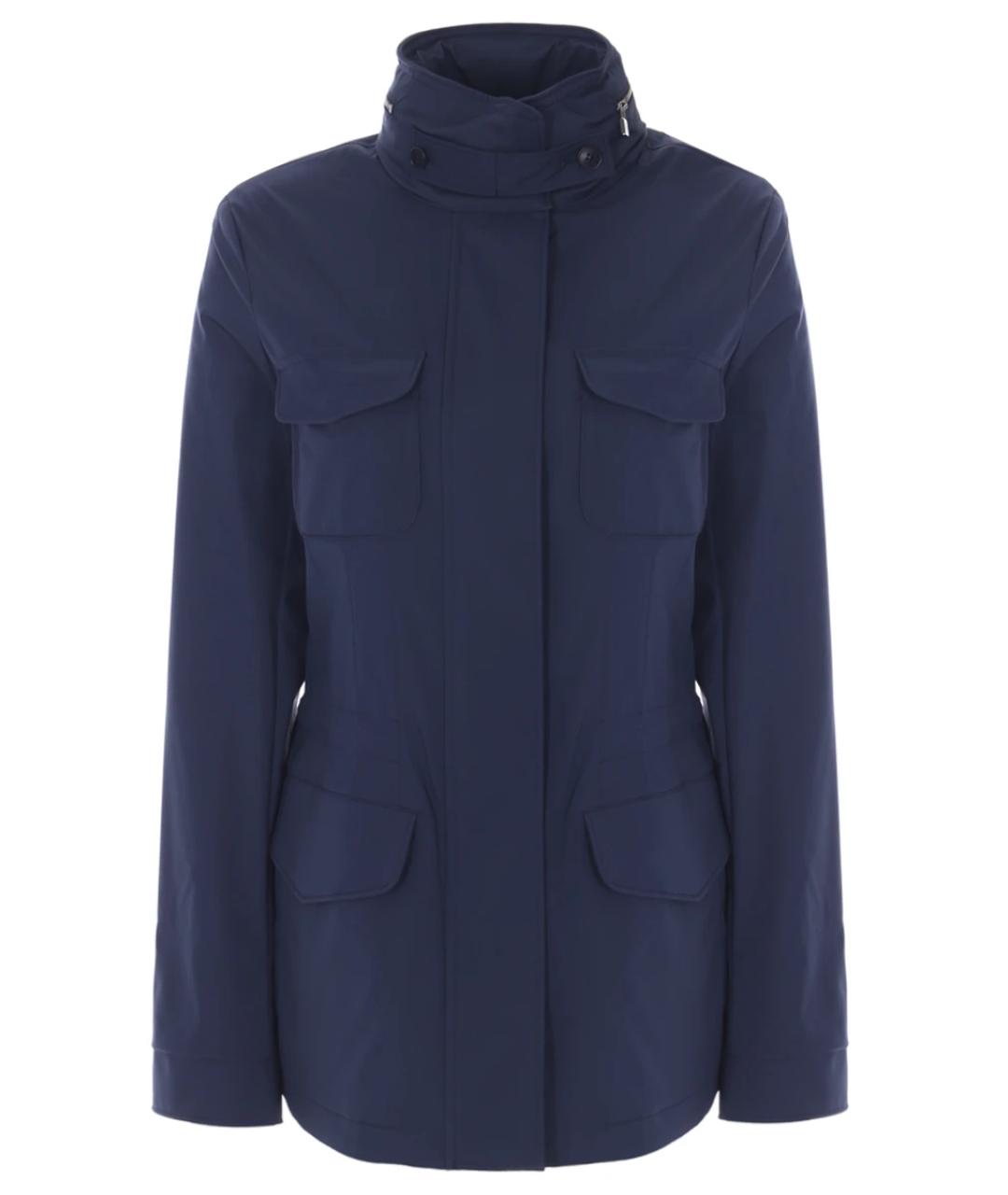 LORO PIANA Темно-синяя кашемировая куртка, фото 1