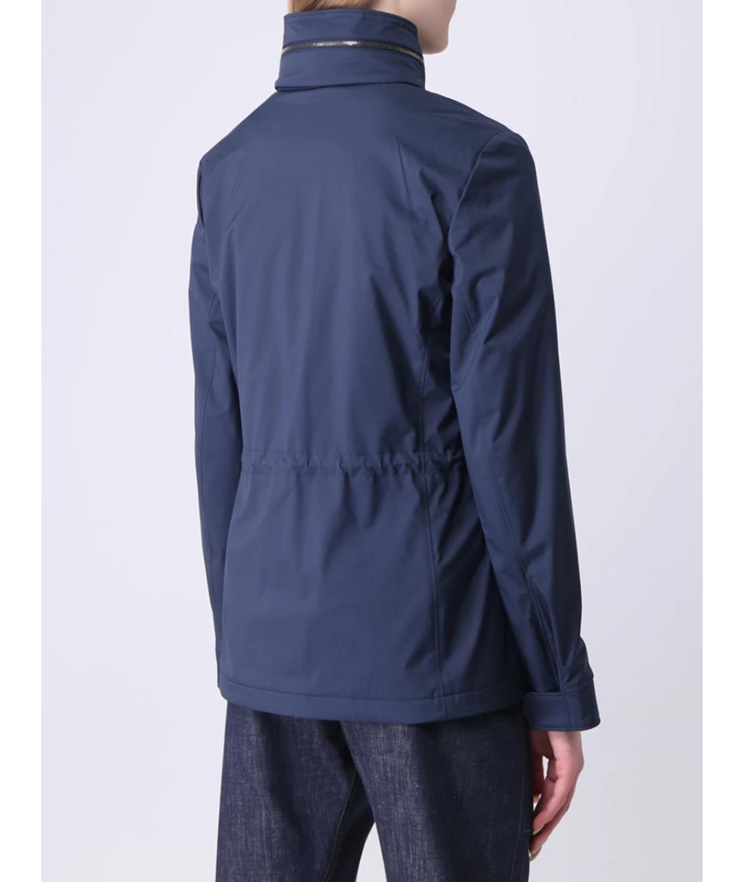 LORO PIANA Темно-синяя кашемировая куртка, фото 3
