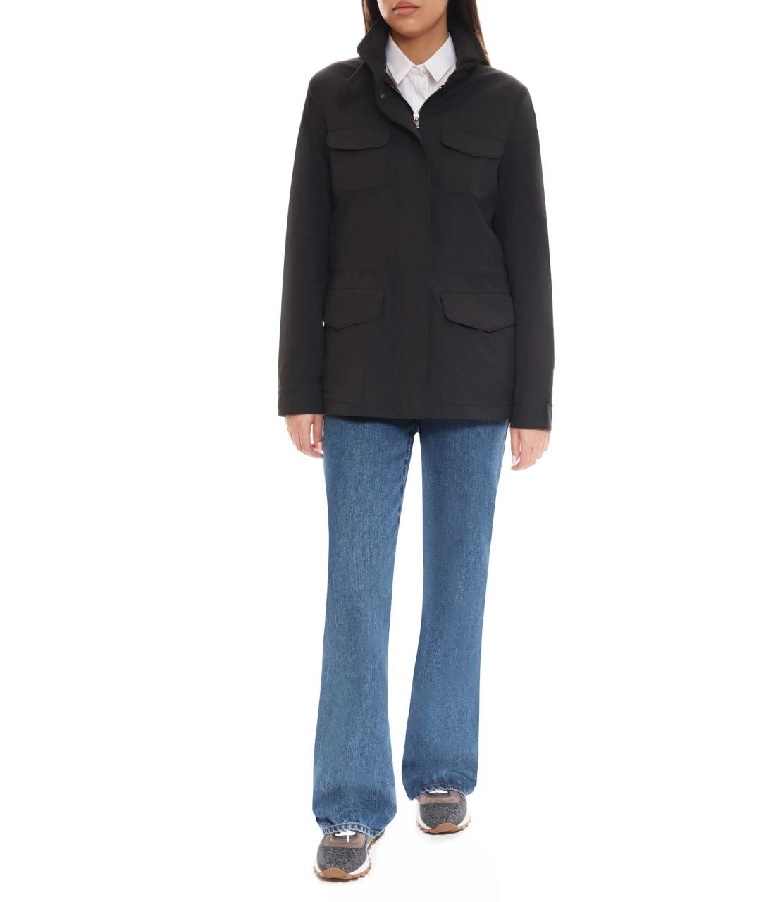 LORO PIANA Черная кашемировая куртка, фото 2