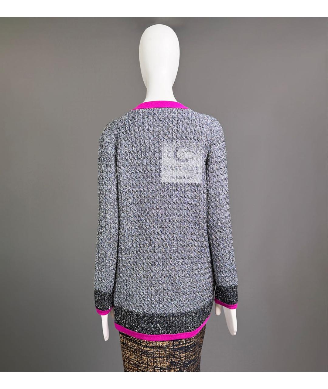 CHANEL Серый кардиган, фото 8