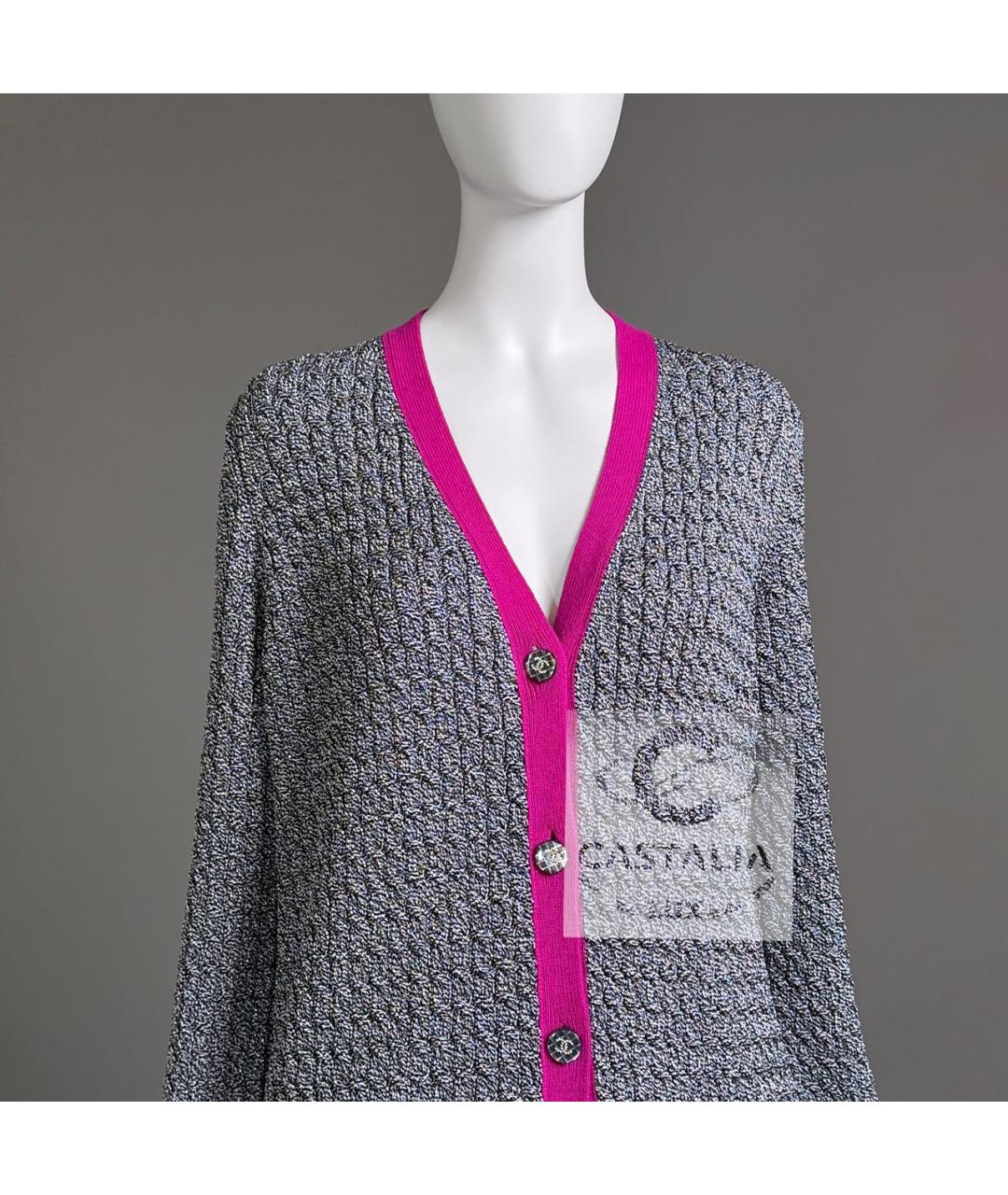 CHANEL Серый кардиган, фото 6
